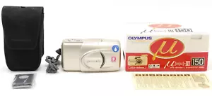 【Almost Unused /Box】Olympus μ mju III 150 AF Point & Shoot 35mm FilmCamera JAPAN - Picture 1 of 9