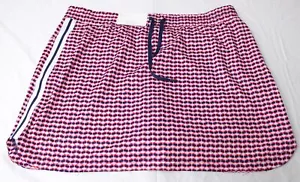 Lady Hagen Women's Retro Geo Pockets 16" Side Rib Skort MP9 Cherry Red Size 2XL - Picture 1 of 3