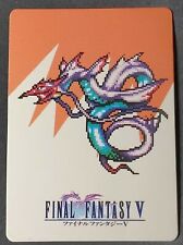 Leviathan Final Fantasy 5 Trading Card No.123 Japanese 1992 Square Japan F/S