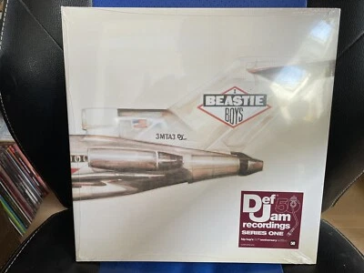 BRAND NEW LIMITED EDITION BEASTIE BOYS LICENSED TO ILL BURGUNDY VINYL IN HAND - Image 1 of 4