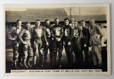 1935 PATTREIOUEX Sporting Events & Stars #17 Australia Test Team Belle Vue (D) - Image 1 of 2