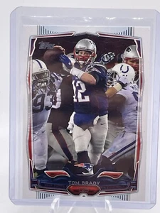 2014 Topps Tom Brady New England Patriots #52 - Imagen 1 de 2