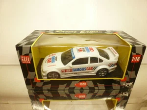 DICKIE 331 5888 BMW 3 series M3 GTR - E36 - WHITE 1:18 pull back - GOOD IN BOX - Picture 1 of 8