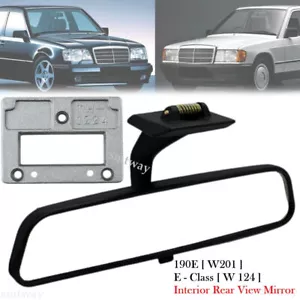 New Rear View Mirror For Mercedes Benz W124 S124 A124 190E 260E 300E 320E 85-95 - Picture 1 of 11