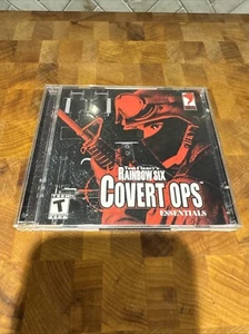 Tom Clancy’s Rainbow Six Covert Ops Essentials PC Spiel - 2 Disc - Win 98 - ohne Handbuch - Bild 1 von 8