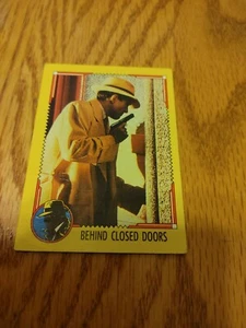 Carta collezionabile e adesivo Topps Calling Dick Tracy 1990 - Foto 1 di 12