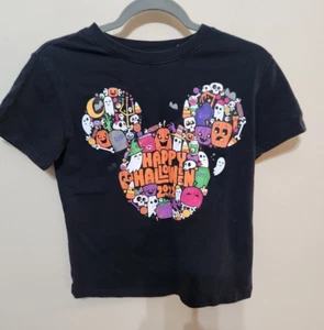 Walt Disney Happy Halloween 2022 Short Sleeve T-shirt Kids Youth Large - Picture 1 of 5
