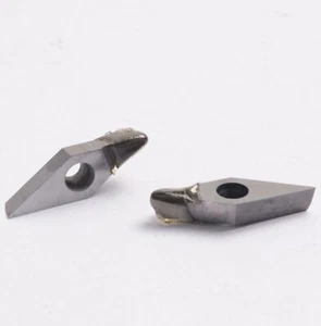 Inserto de diamante PCD VCGT110302 2 piezas para insertos de torneado policristalino de aluminio - Imagen 1 de 8