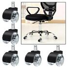 5 Pack Replacement Computer Office Chair Soft Caster PU Wheels