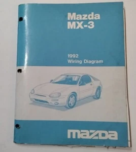1992 Mazda MX-3 Wiring Diagram - Picture 1 of 3