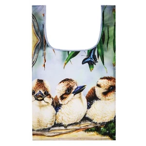 Australia Kookaburra Bird Fauna Animal Reusable Shopping Bag Australian Souvenir - Picture 1 of 3
