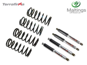 LAND ROVER DEFENDER 90 SUSPENSION KIT DEFENDER 90 SPRINGS + SHOCKS 1983-2016 - Picture 1 of 1