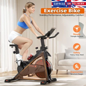 Exercise Bike Racing Bicycle Trainer w/ LCD Display Magnetic Resistance NEW - Picture 1 of 9