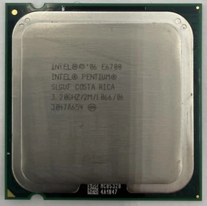 Intel Pentium E6700 Desktop CPU Processor- SLGUF - Picture 1 of 2