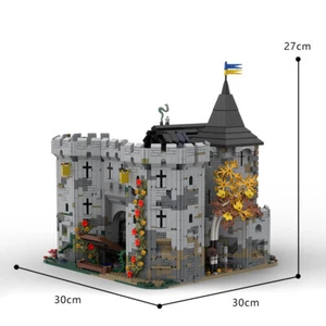 ZITIANYOUBUILD Enclosed Fortress & Medieval Castle 5812 Building Toys Kit - Picture 1 of 9