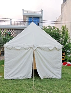 Camping Tent Medieval square water proof Tent for camping reenactment 3X3 Meter - Picture 1 of 5