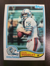 1982 Topps Dave Woodley Football card #140
