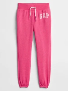GAP KIDS Girl's Size S (6-7) Kids Gap Logo Sweatpants- Pink Jubilee - Picture 1 of 1
