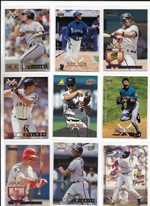 1995 NATIONAL PACK TIME Pick-A-Card Griffey Bonds Ripken Clark McGriff Gwynn +++