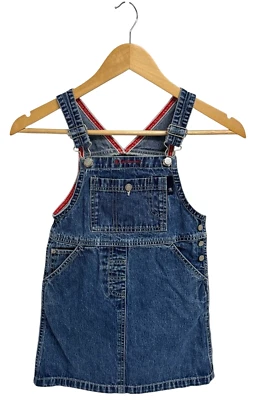 复古 Calvin Klein 女孩整体毛衣牛仔裤连衣裙 M 码 — 第 1/4 张图片