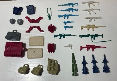 GI Joe ARAH Vintage Equipo de Batalla Paquete de Accesorios Lote 33 Piezas Cobra 880O C1 Foto 1 de 4