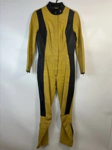 TRAJE DE CUERO HONDA VINTAGE AÑOS 70 80 MOTO CARRERAS UNA PIEZA MOTOCICLISTA TALLA M - Imagen 1 de 4