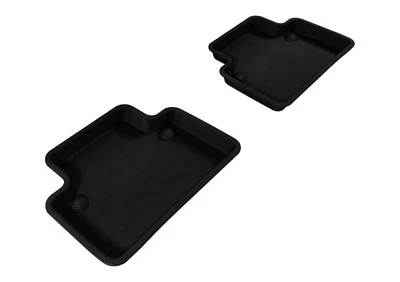 3D MAXpider For 2004-2012 Volvo S40 Kagu 2nd Row Floormats - Black — 第 1/4 张图片