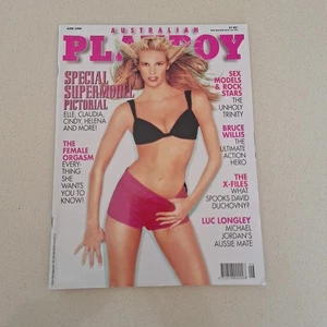 Australian Playboy Magazine June 1996 Supermodel Pictorial Elle Mcpherson - Bild 1 von 8