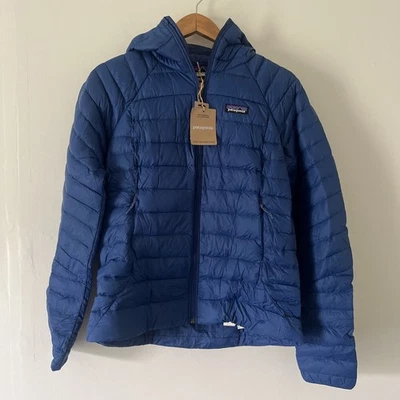 Novo com etiquetas Suéter Feminino Patagonia com Capuz Clement Azul Tamanho Pequeno FA25 84712 NOVO - Imagem 1 de 4