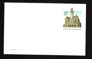 1983 U.S. POSTAL CARD 13c Post Office Wash DC   Sc#UX99 Unused! - Picture 1 of 1