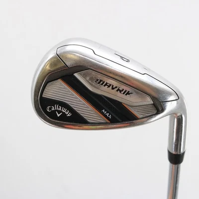 Callaway Mavrik Max P Pitching Wedge Steel KBS MAX 80 S Stiff RH +0.75" S-155961 - Image 1 of 4