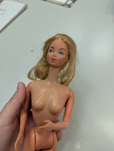 Vintage Mattel 1978 küssende Barbie Puppe #2597 Superstar Ära getestet nicht funktionsfähig - Bild 1 von 14