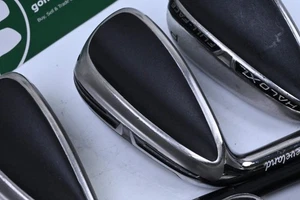 Left Hand Cleveland Halo XL Full Face Irons/ 5-PW / Regular Flex Helium Nanocore - Picture 1 of 7