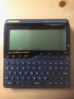 Franklin LM-6000B The Speaking Language Master Vintage Tested Working - Image 1 of 2