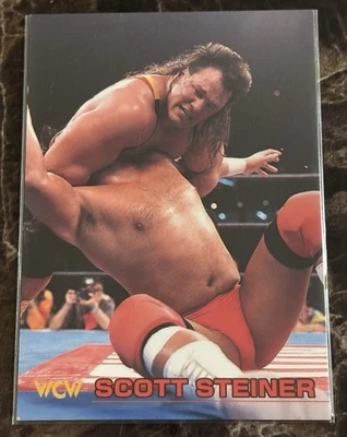 1998 Bandai NJPW Trading Card #83 | Scott Steiner | WCW Wrestling | New Japan - Image 1 of 2