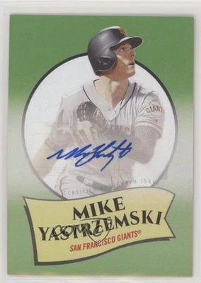 2020 Topps 582 Montgomery Club Set 3 Auto Mike Yastrzemski #20-A Auto - Image 1 of 2