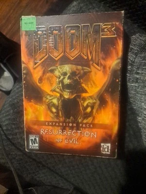 Doom 3 Resurrection Of Evil PC Expansion Pack 2005 Complete In Box Pre-owned  - Image 1 of 4