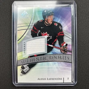 20-21 Upper Deck SP Game Used - Authentic Rookies Team Canada Alexis Lafreniere - Picture 1 of 2