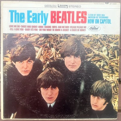 The Beatles The Early Beatles 1965 LP Vinyl T-2309 Capitol VG - Image 1 of 4