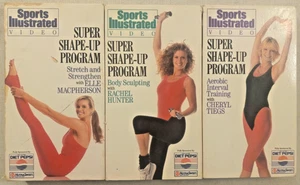 Sports Illustrated Super Shape Up Program VHS 1989 Tiegs Hunter Elle - Picture 1 of 8