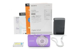 [Exc+5] Sony Cyber-shot DSC-W630 PURPLE 16.1MP Digital Camera From JAPAN - Picture 1 of 8