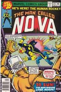 Nova #23 FINE+ 1978 - Marvel Comics Bronze Age - Picture 1 of 2