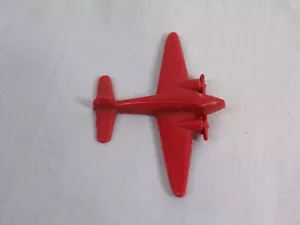 Vintage Irwin Plastic Toy Airplane- Cracker Jack Prize 1" Wingspan - Picture 1 of 6
