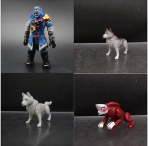 Mega Bloks Destiny 2 Grayish Black Wolf Golden Blue Warlock Movable Figure - Picture 1 of 5