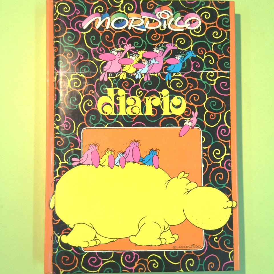 DIARIO VINTAGE MORDILLO OLI VERLAG MONDADORI 1990 - Immagine 1 di 1