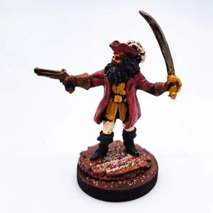Barbanegra, Pirate Human Rogue - Miniaturas Segadoras (Sku 03176) - Pintado - Imagen 1 de 4