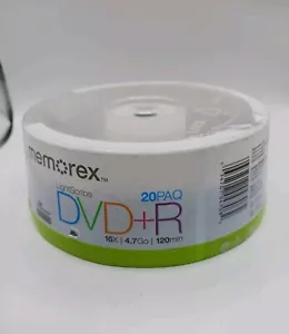 Memorex 25 Pack High Speed CD-RW Rewritable 12X 700MB 80min BLANK CDs NEW SEALED - Picture 1 of 1