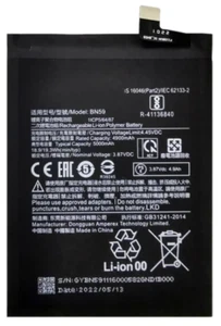 Bateria do Xiaomi Redmi Note 10 / 10 5G / 10s BN59 5000mAh + taśma montażowa - Zdjęcie 1 z 6