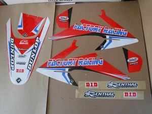 FLU PTS4 TEAM GRAPHICS HONDA  2008-2014  CRF150 CRF230 CRF150F CRF230F  - Picture 1 of 2