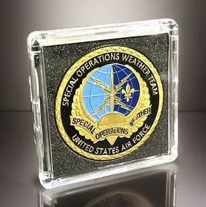 Moneda Desafío USAF SPECIAL OPS WEATHER TEAM Estados Unidos Fuerza Aérea -NUEVA - Imagen 1 de 9